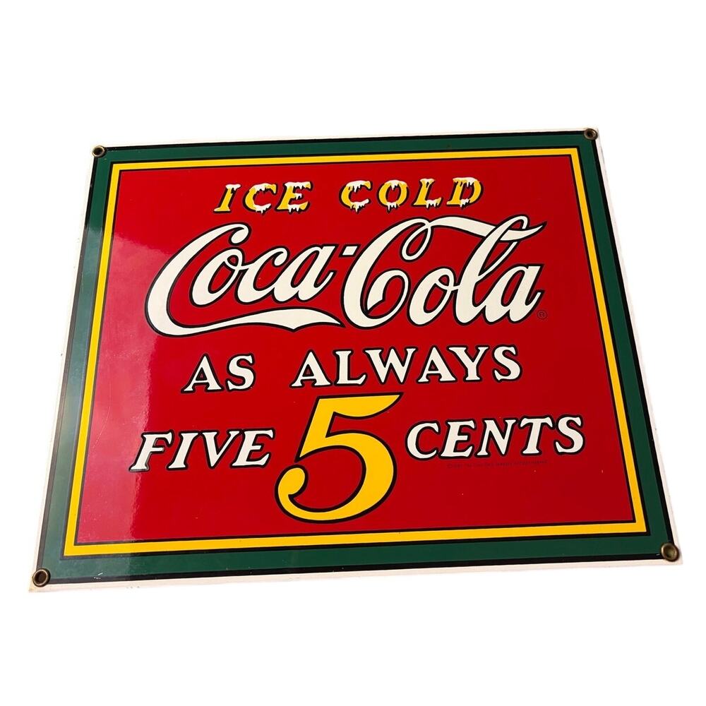 Vintage Style Coca-Cola Metal Sign